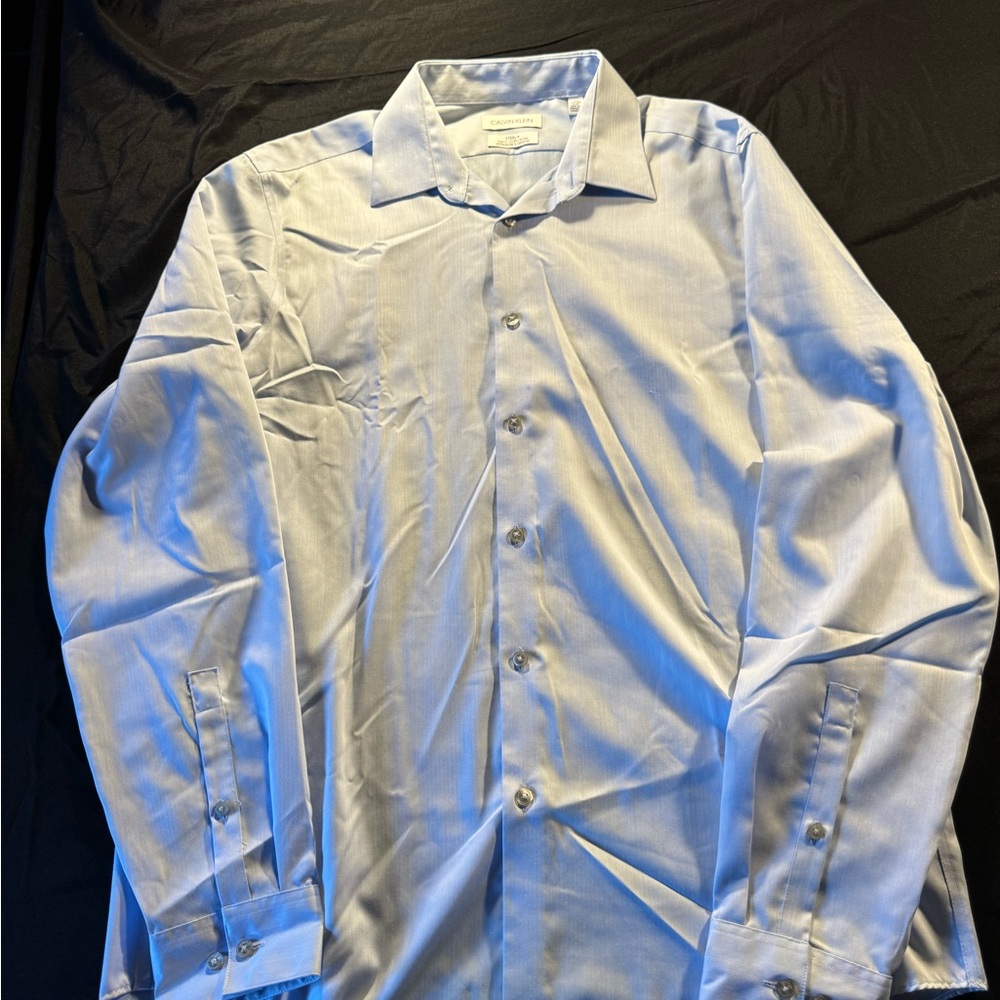 Calvin Klein Light Blue Men's Dress Shirt